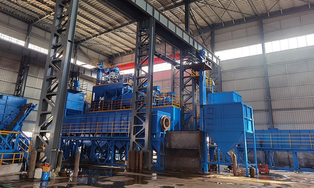 Zhongxing Metal peening media production line Zhongxing Metal peening media production line