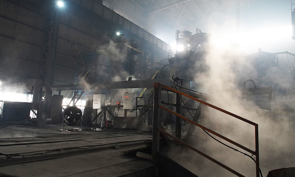 Continuous metal abrasives factory production line Continuous metal abrasives factory production line